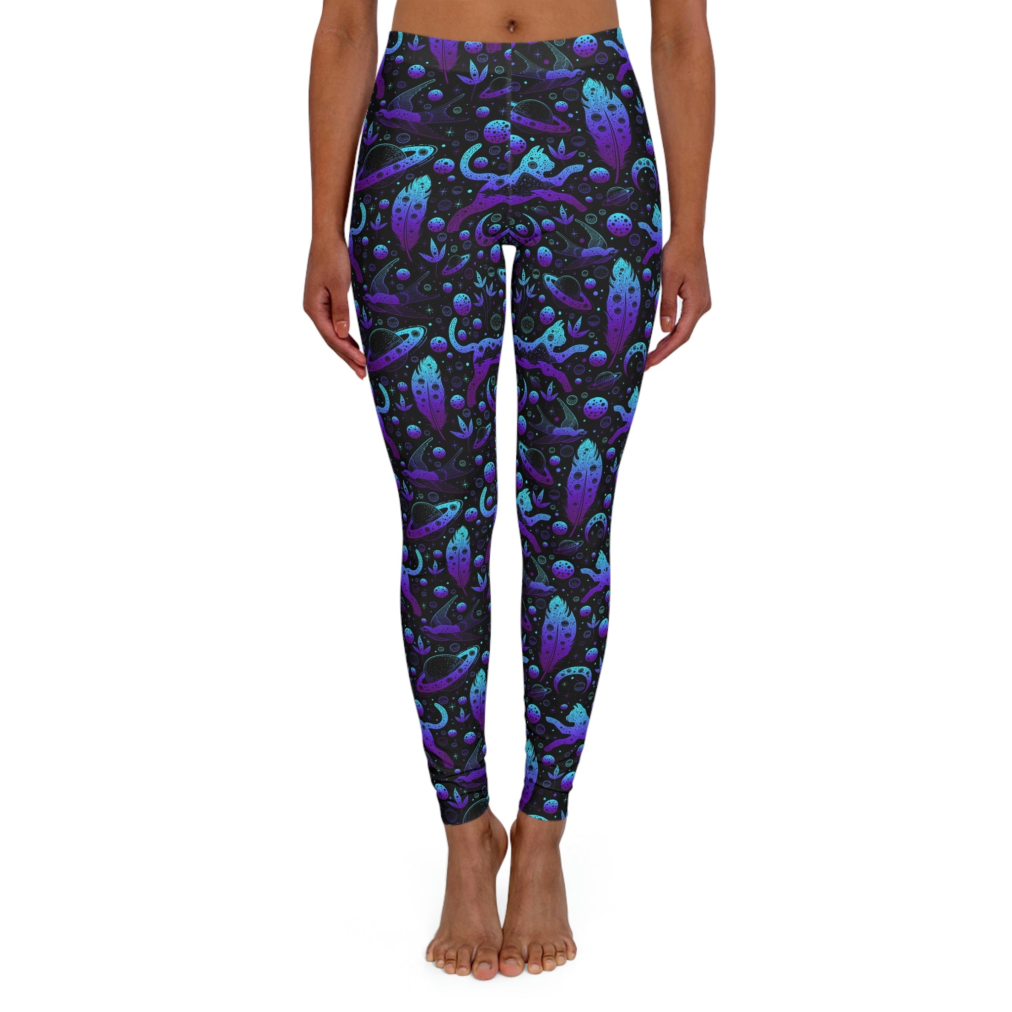 Space Kitty Spandex Leggings